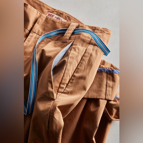 NWT! FP Free People Buckle Back Trousers Sz 6 - Picture 2 of 6